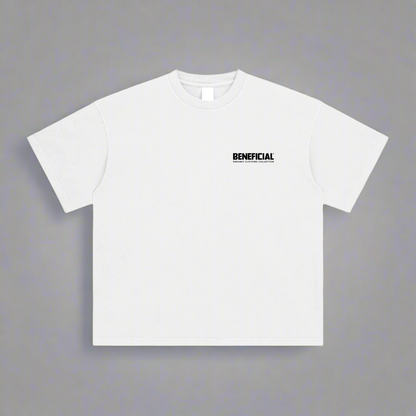 Beneficial White Washed T-Shirt