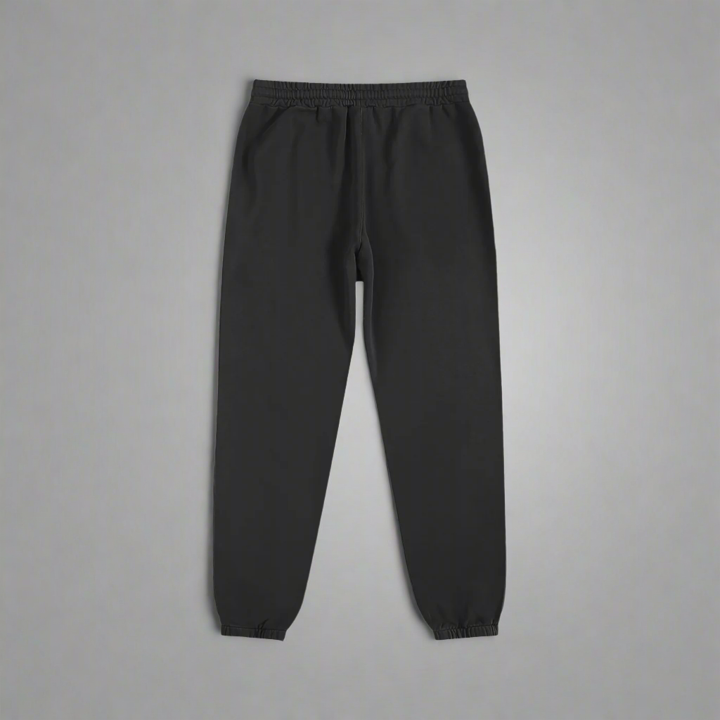 Black Essential Sweatpants - 100% Pure Cotton