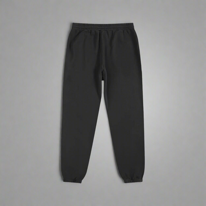 Black Essential Sweatpants - 100% Pure Cotton