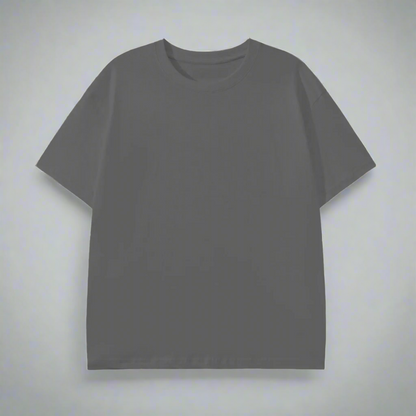 Gray Classic T-Shirt - 100% Pure Cotton