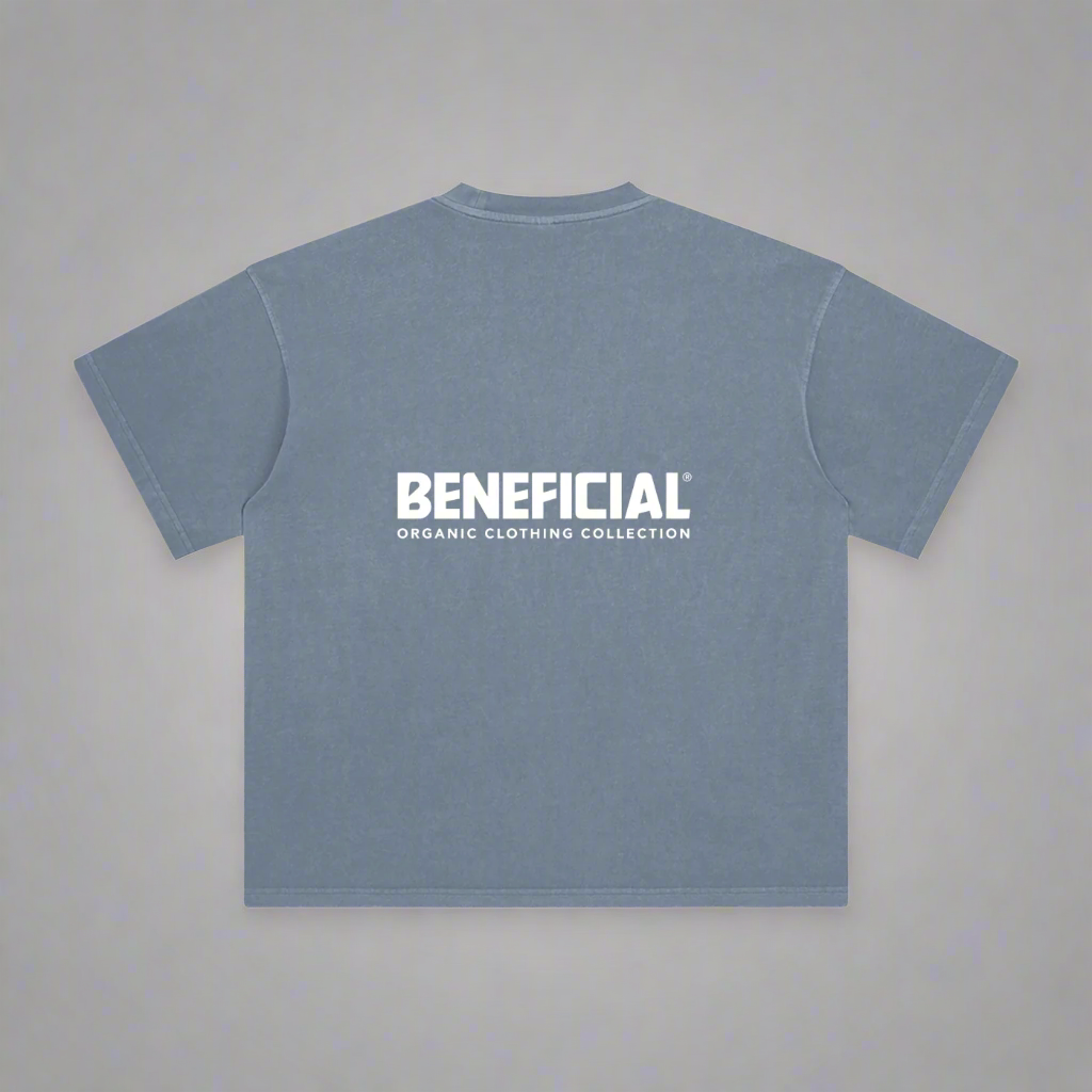 Beneficial Blue Washed T-Shirt