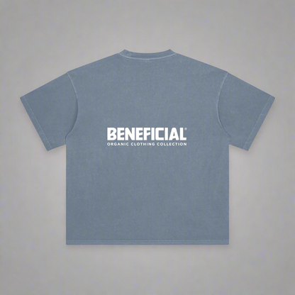 Beneficial Blue Washed T-Shirt