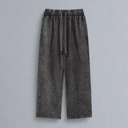 Black Wash Pants - 100% Pure Cotton