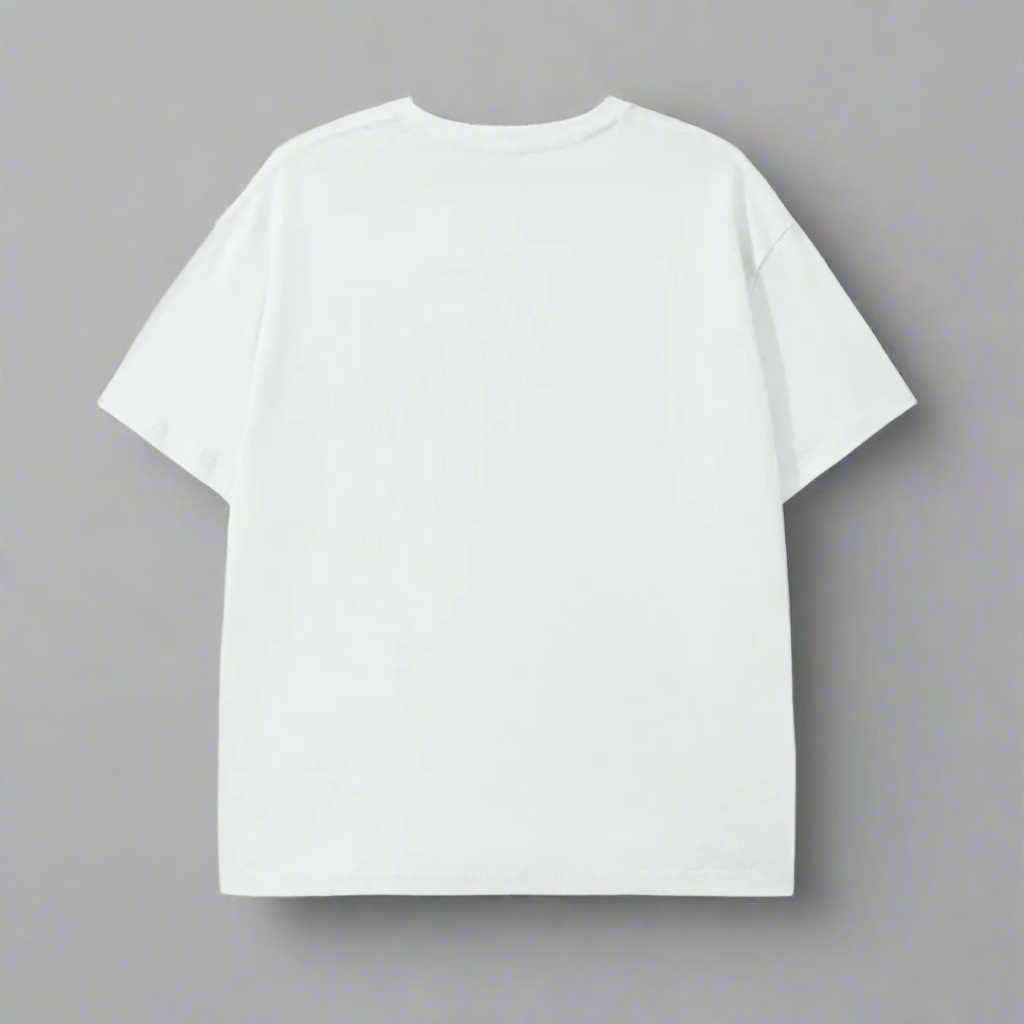 White Classic T-Shirt - 100% Pure Cotton