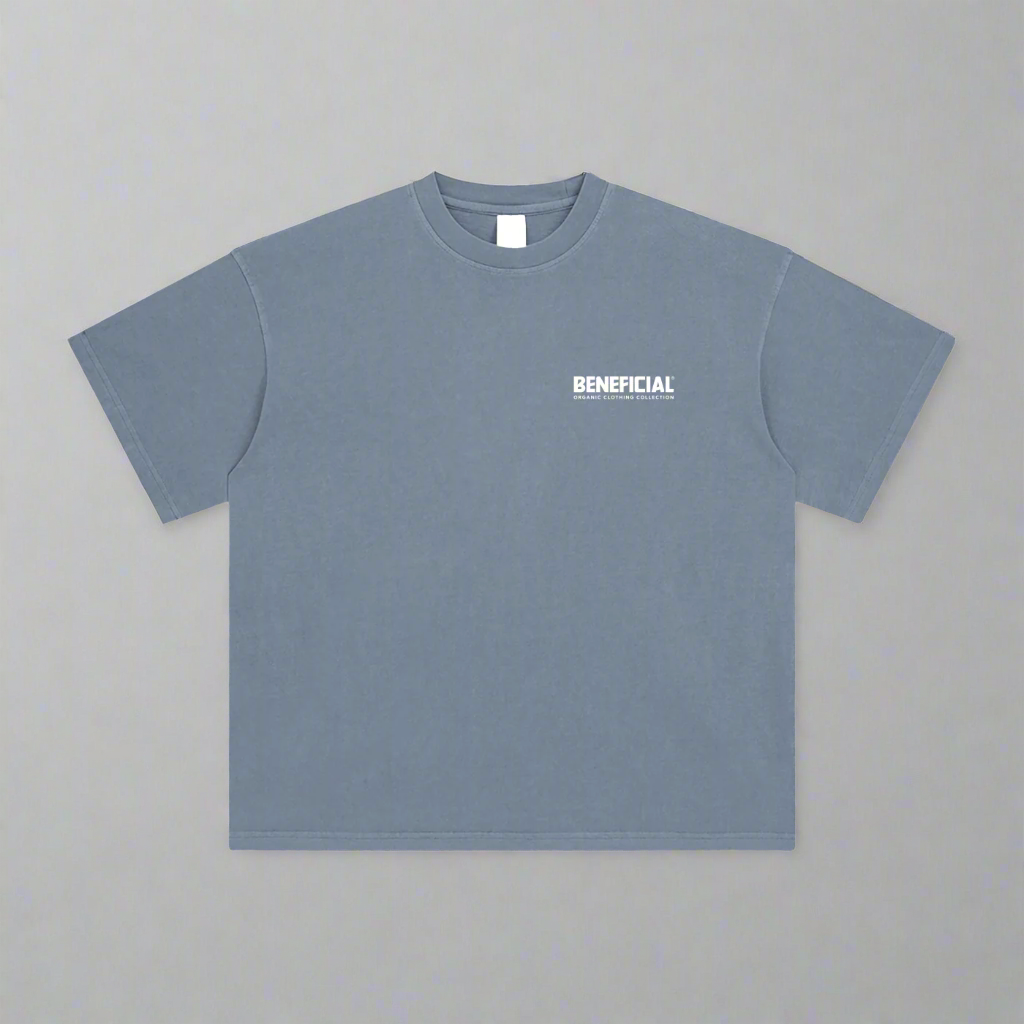 Beneficial Blue Washed T-Shirt