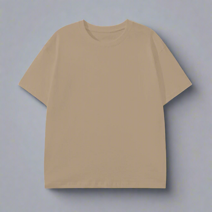 Brown Classic T-Shirt - 100% Pure Cotton