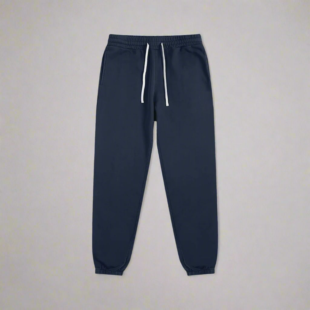 Navy Essential Sweatpants - 100% Pure Cotton