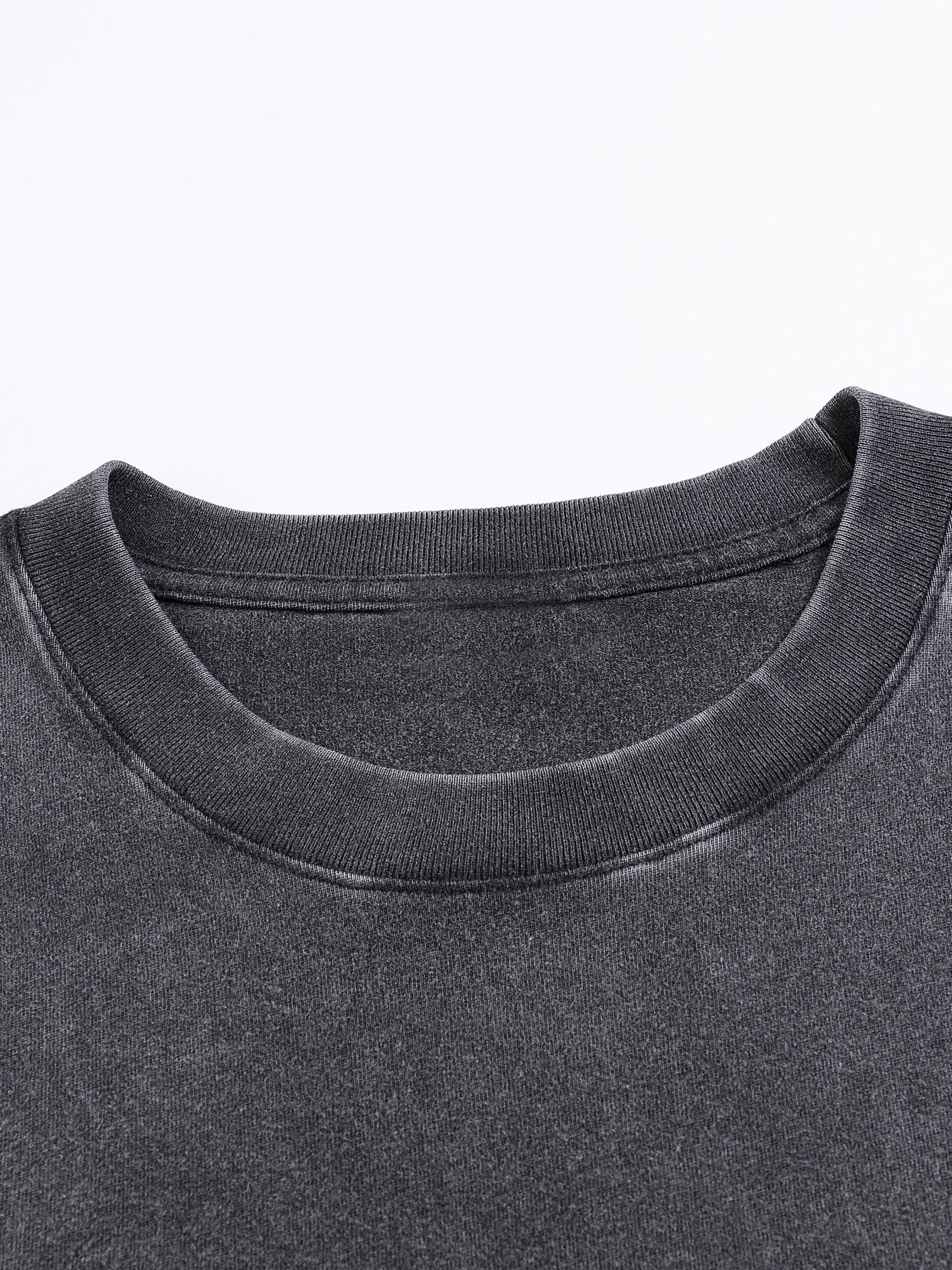 Fluffy Vintage Washed T-Shirt - 250 GSM - Axiom Clothing
